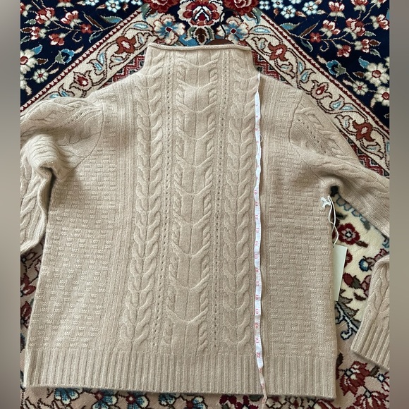 Joie 2-Ply Pure Cashmere Sweater / Size Large - Picture 7 of 8